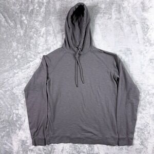 Good Man Brand Mens Size Medium Gray Legend Hoodie Pullover Lightweight Casual